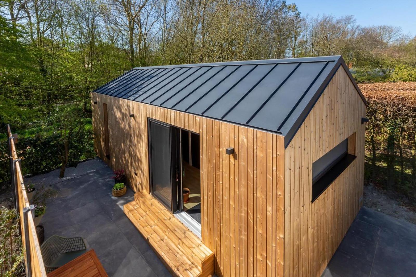 Tinyhouse La Mouette - D. Koddelaan 34, Zoutelande Villa Exterior foto