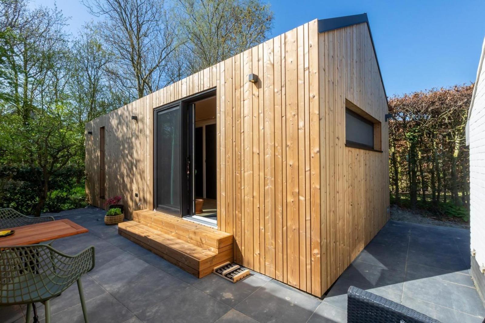 Tinyhouse La Mouette - D. Koddelaan 34, Zoutelande Villa Exterior foto